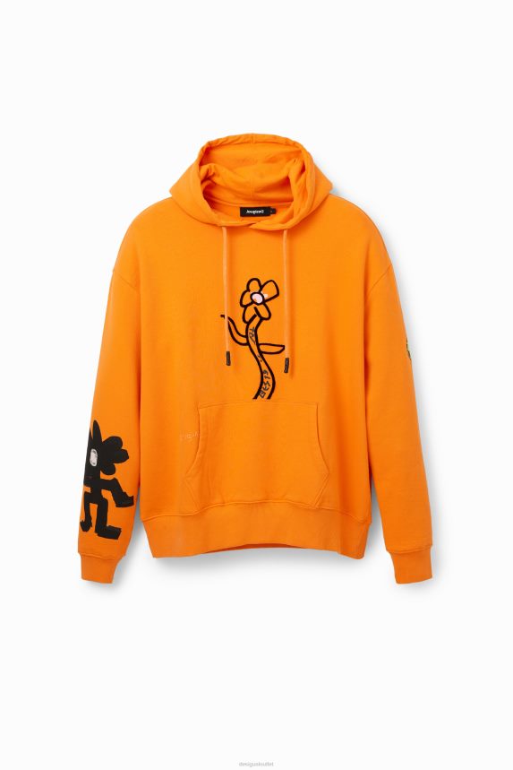 Men DesigualFloral hoodie Clothing 68X2401555