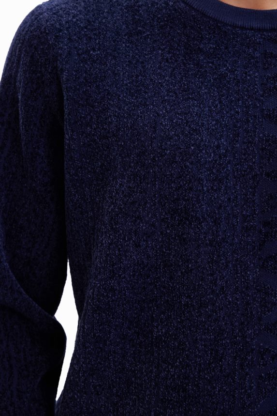 Men DesigualJacquard motif pullover Clothing 68X2401537