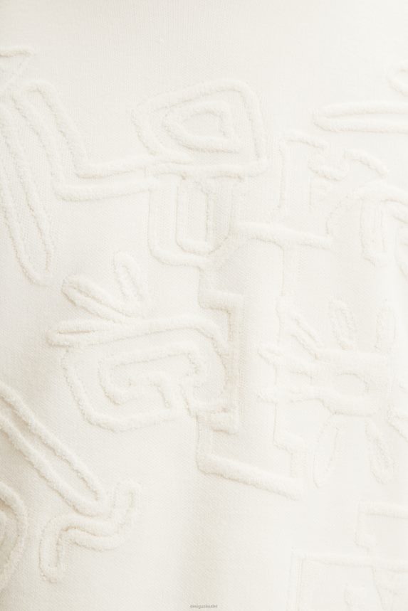 Men DesigualLoose towelling-effect jumper Clothing 68X2401622