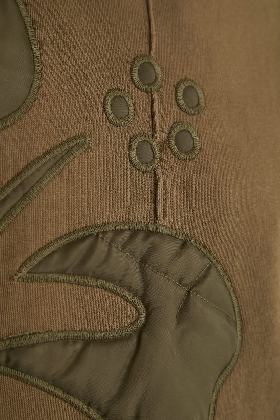 Men DesigualOversize sweatshirt asymmetric hem Clothing 68X2401596