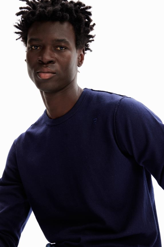 Men DesigualPlain seams pullover Clothing 68X2401608