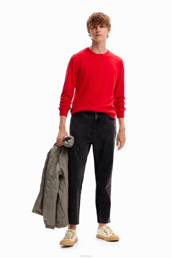 Men DesigualPlain seams pullover Clothing 68X2401633