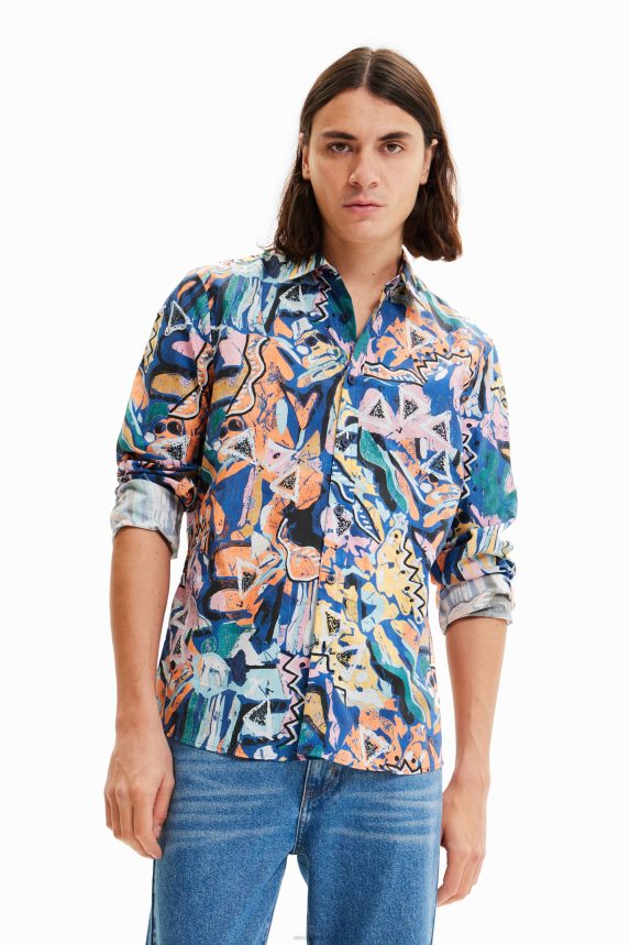 Men DesigualArty long-sleeve shirt Clothing 68X2401681