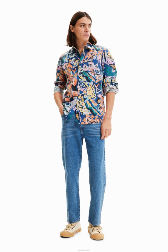 Men DesigualArty long-sleeve shirt Clothing 68X2401681