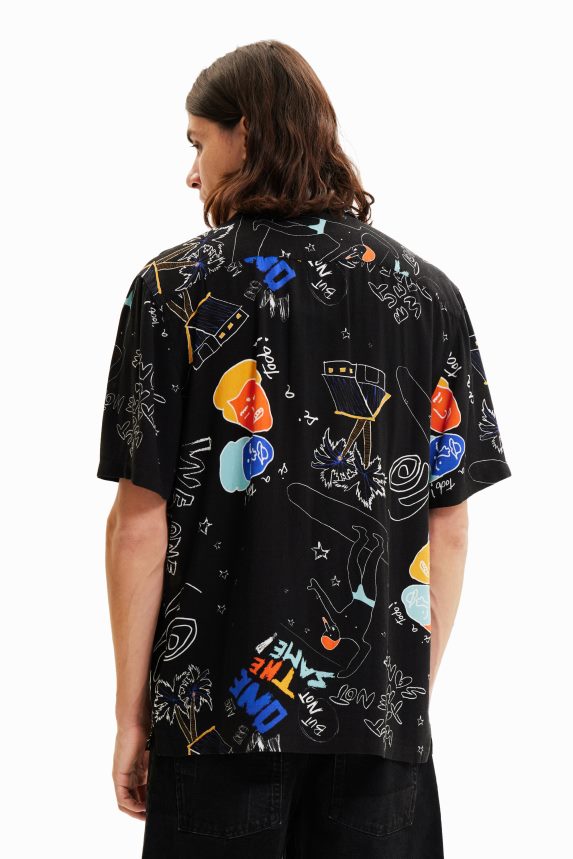 Men DesigualArty resort shirt Clothing 68X2401695
