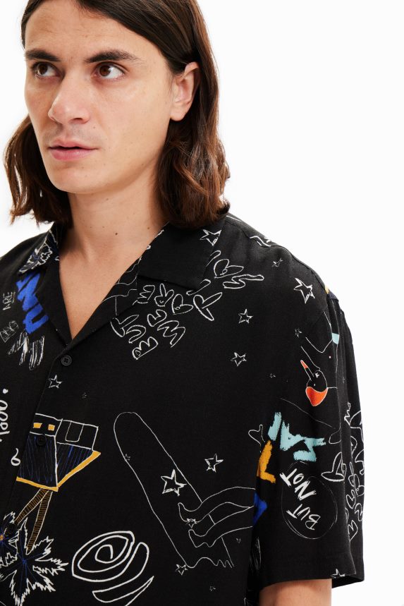 Men DesigualArty resort shirt Clothing 68X2401695