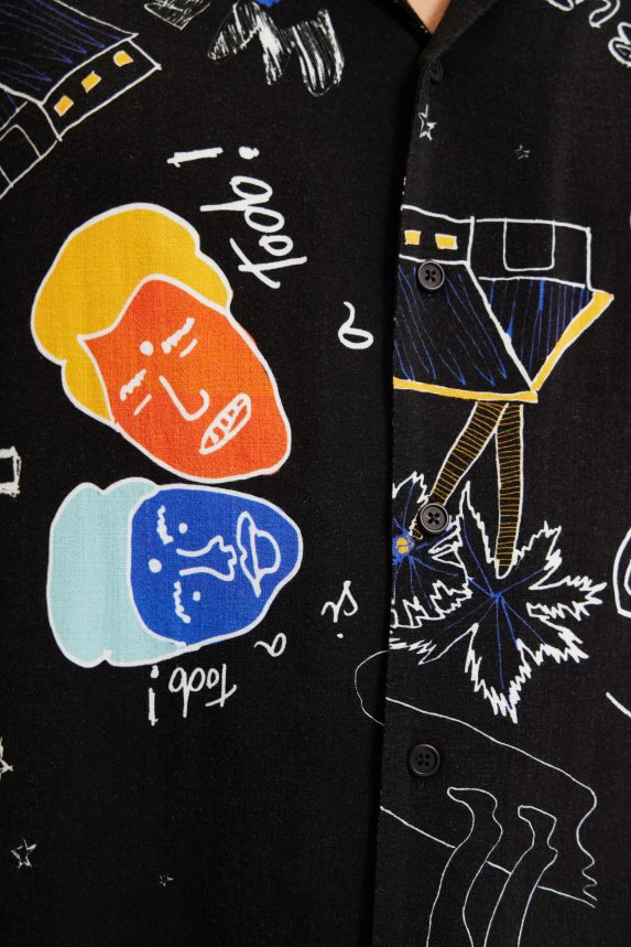 Men DesigualArty resort shirt Clothing 68X2401695