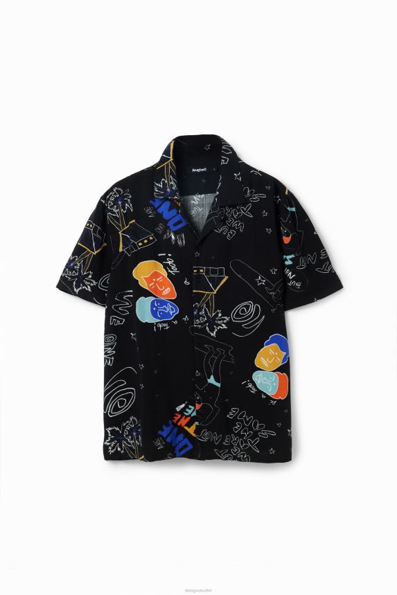 Men DesigualArty resort shirt Clothing 68X2401695
