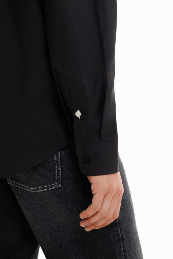 Men DesigualBasic shirt with contrasting details Clothing 68X2401606