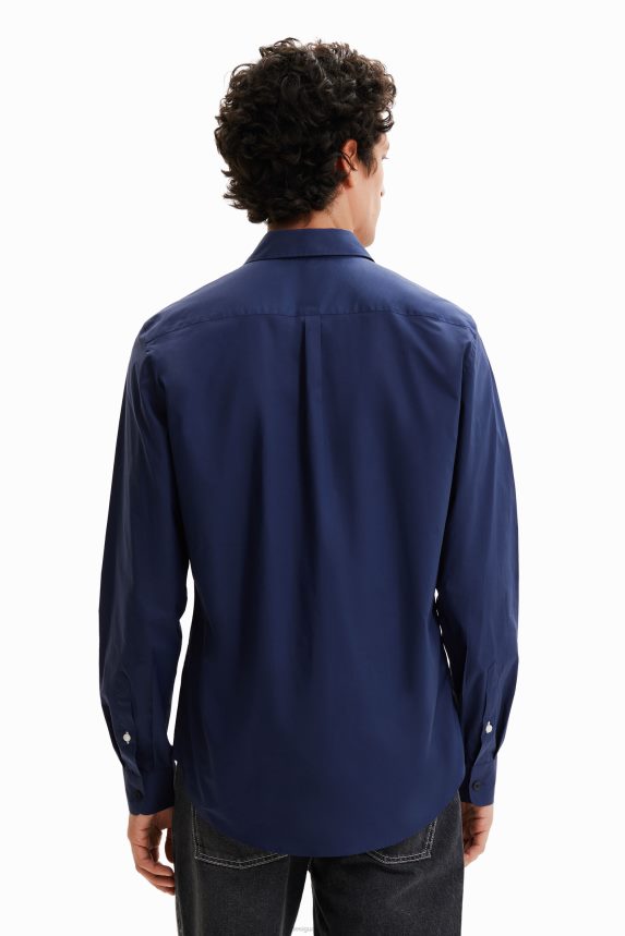 Men DesigualBasic shirt with contrasting details Clothing 68X2401654