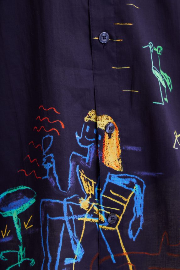 Men DesigualLong-sleeve illustration shirt Clothing 68X2401526