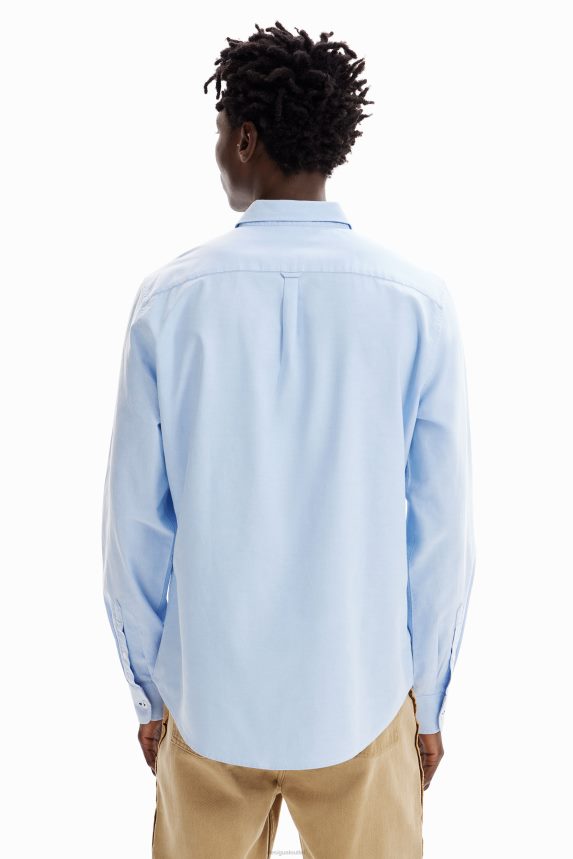 Men DesigualPlain stitching shirt Clothing 68X2401597