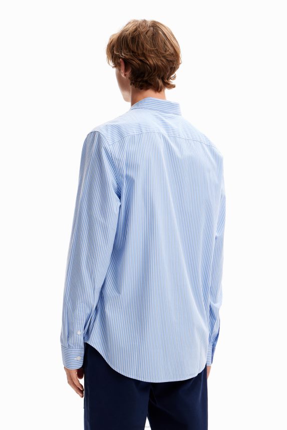 Men DesigualStriped pockets shirt Clothing 68X2401581