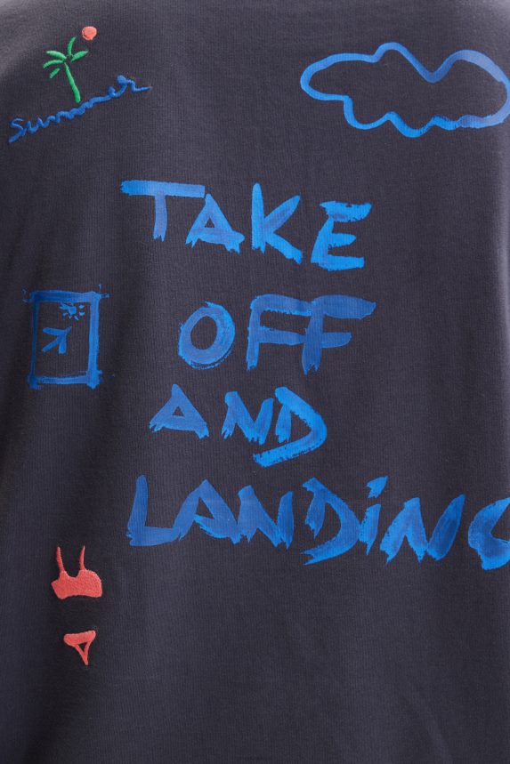 Men DesigualArty embroidered T-shirt Clothing 68X2401554