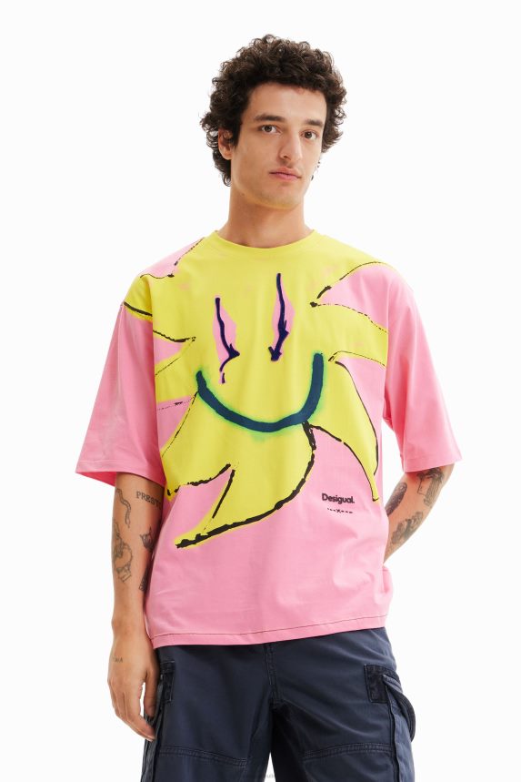 Men DesigualArty sun T-shirt Clothing 68X2401684