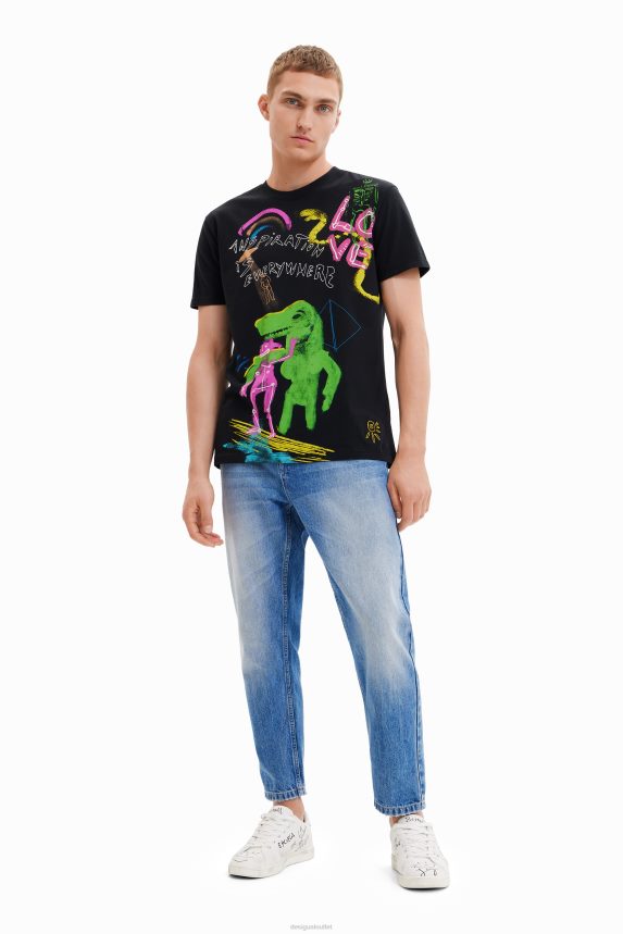 Men DesigualDino short-sleeve T-shirt Clothing 68X2401675