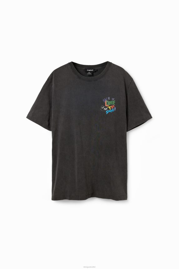 Men DesigualDisney's Mickey Mouse T-shirt Clothing 68X2401528