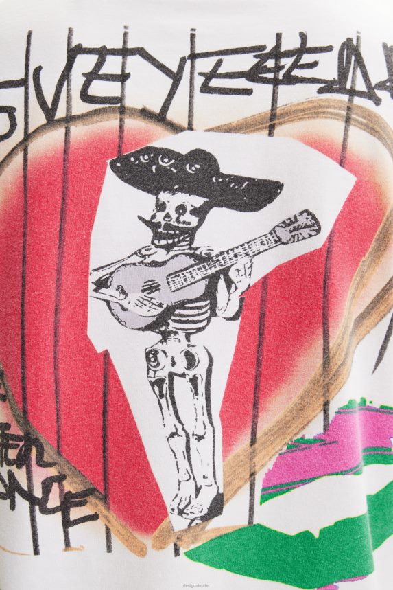 Men DesigualIllustration T-shirt Clothing 68X2401576