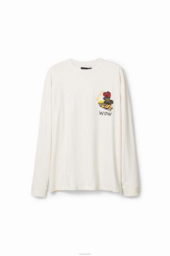 Men DesigualLong-sleeve illustration T-shirt Clothing 68X2401545