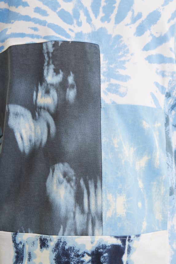 Men DesigualPatchwork tie-dye T-shirt Clothing 68X2401516