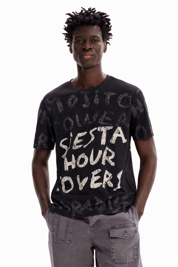 Men DesigualShort-sleeve mojito T-shirt Clothing 68X2401652