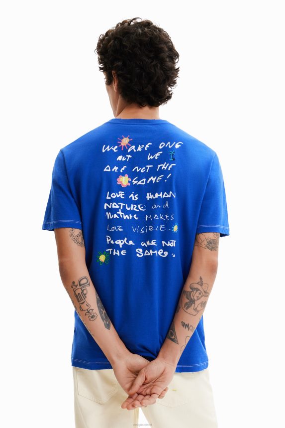 Men DesigualShort-sleeve sun T-shirt Clothing 68X2401573