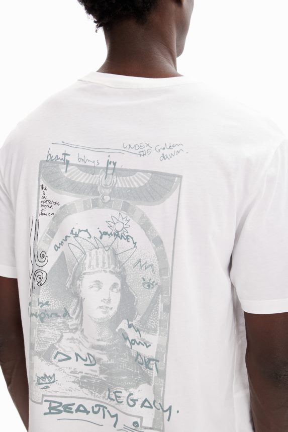 Men DesigualSphinx patches T-shirt Clothing 68X2401660