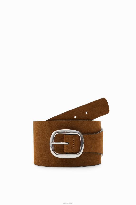 Women DesigualSplit-leather belt Accessory 68X2401422