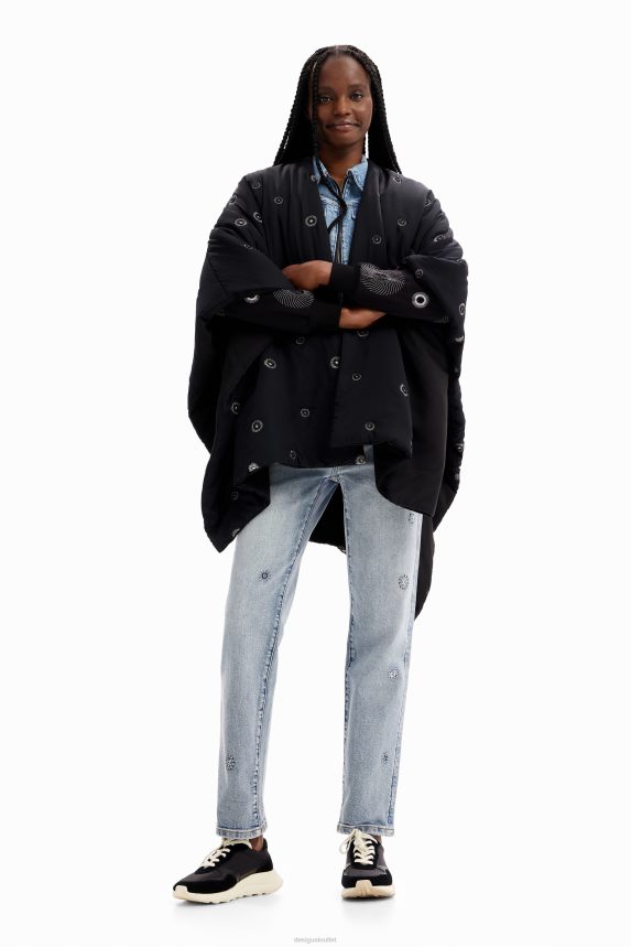 Women DesigualBelted padded poncho Accessory 68X2401432