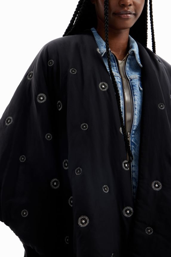 Women DesigualBelted padded poncho Accessory 68X2401432