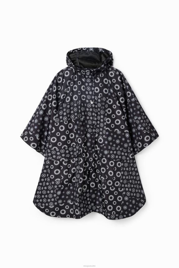 Women DesigualGeometric hooded raincoat Accessory 68X2401434