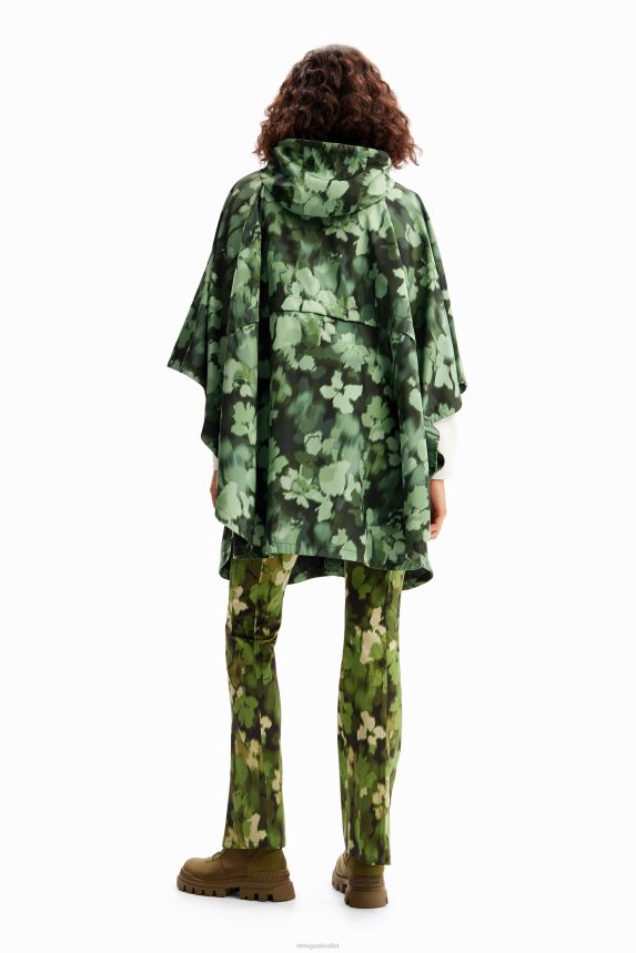 Women DesigualHooded camo raincoat Accessory 68X2401424
