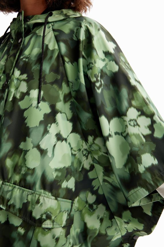 Women DesigualHooded camo raincoat Accessory 68X2401424