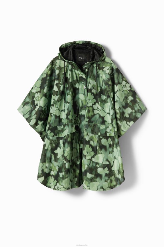 Women DesigualHooded camo raincoat Accessory 68X2401424