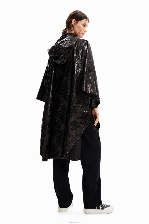 Women DesigualLogo hooded raincoat Accessory 68X2401439