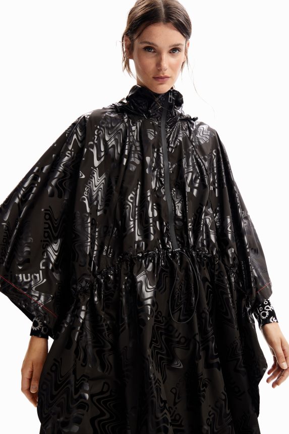 Women DesigualLogo hooded raincoat Accessory 68X2401439