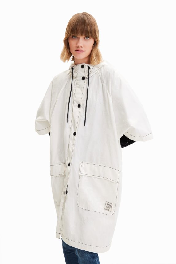 Women DesigualLogomania foldable rain poncho Accessory 68X240636