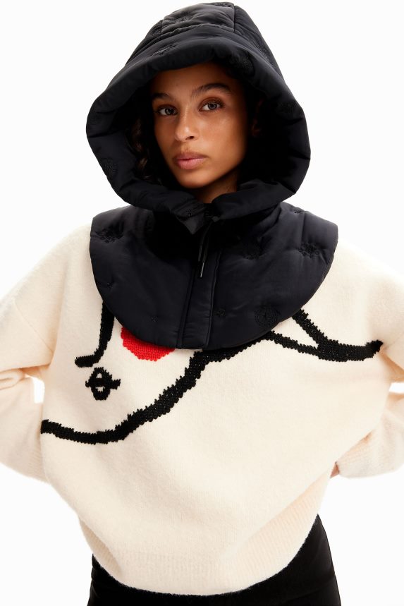 Women DesigualPadded hood Accessory 68X2401447