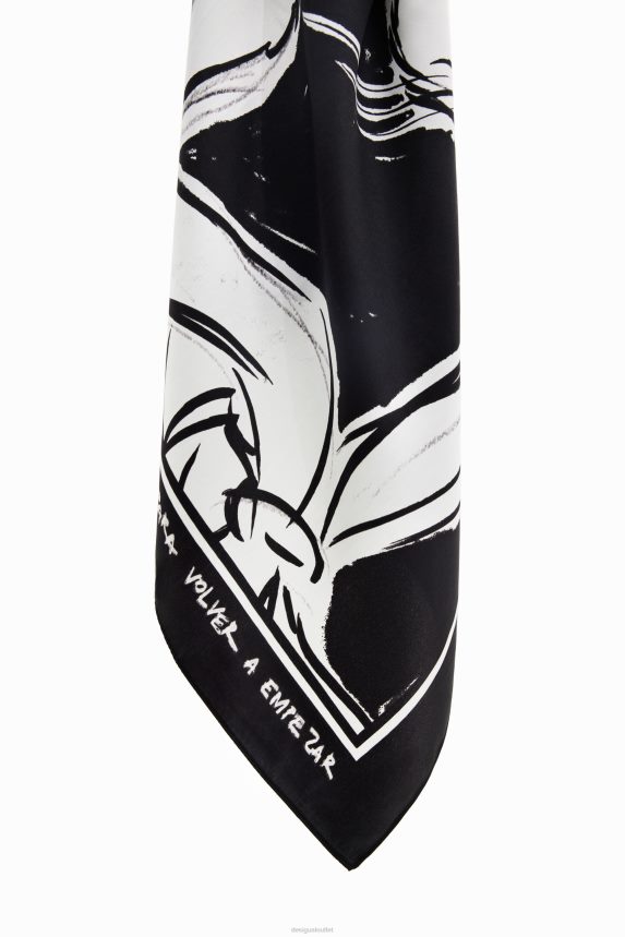 Women DesigualBugs Bunny square scarf Accessory 68X240802