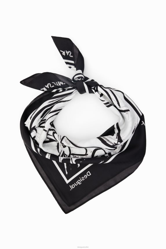 Women DesigualBugs Bunny square scarf Accessory 68X240802