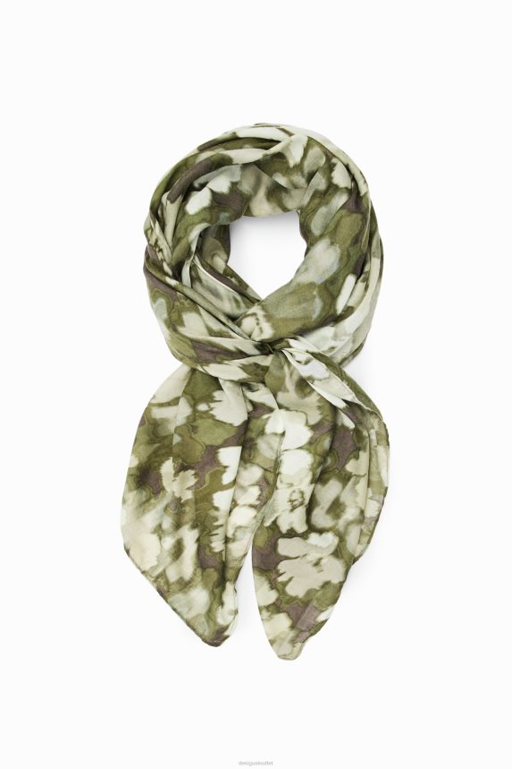 Women DesigualCamo rectangular foulard Accessory 68X2401438