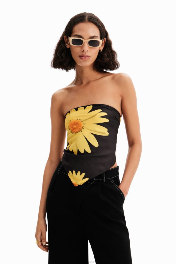 Women DesigualDaisy square scarf Accessory 68X240552