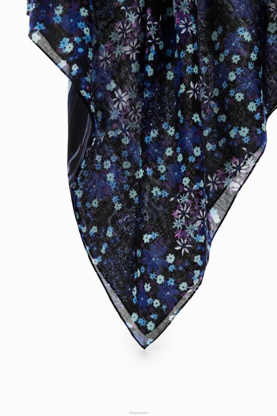 Women DesigualFloral rectangular foulard Accessory 68X2401419