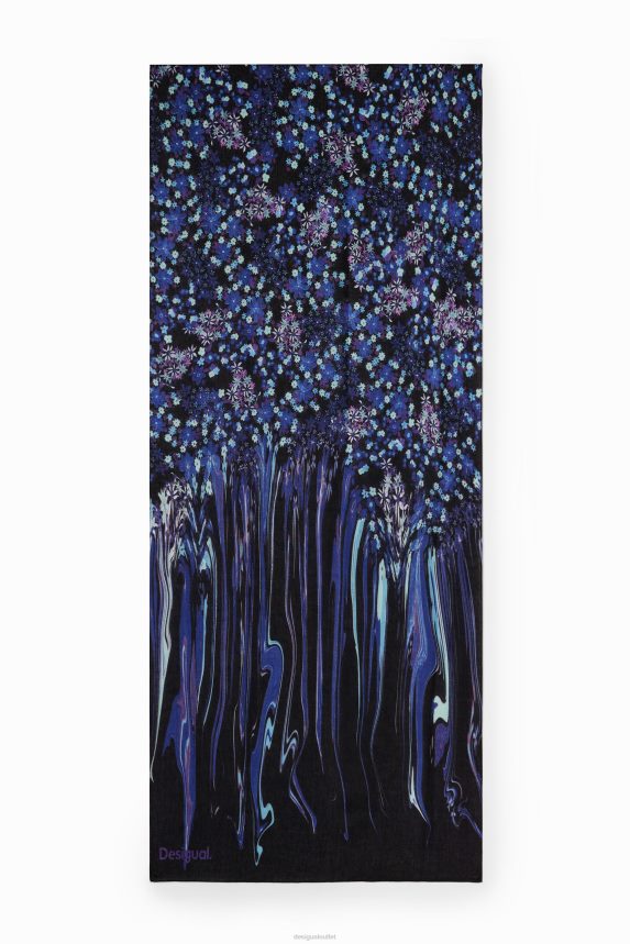 Women DesigualFloral rectangular foulard Accessory 68X2401419