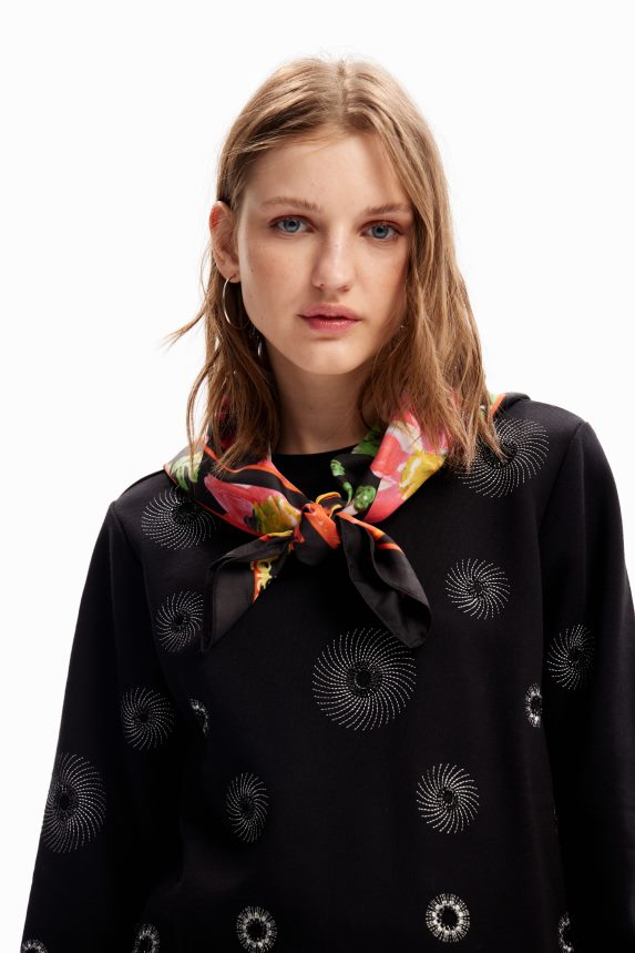 Women DesigualFloral square scarf Accessory 68X2401420