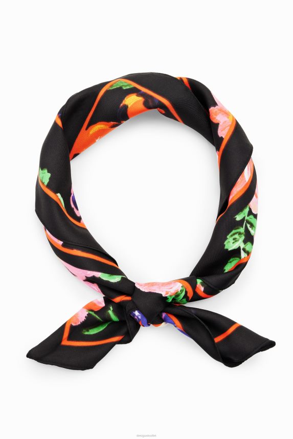 Women DesigualFloral square scarf Accessory 68X2401420