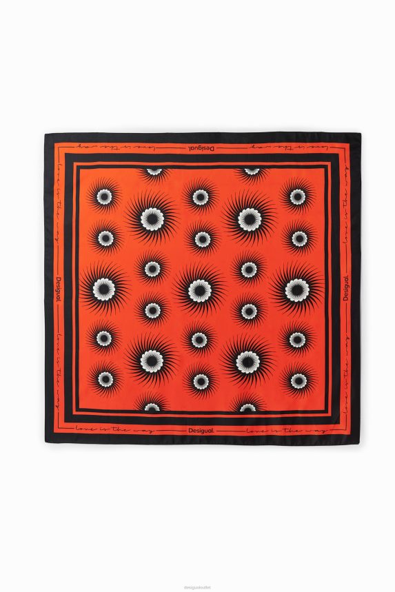 Women DesigualGeometric square scarf Accessory 68X2401443