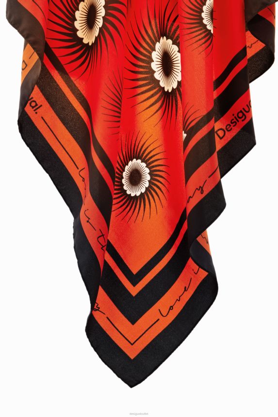 Women DesigualGeometric square scarf Accessory 68X2401443