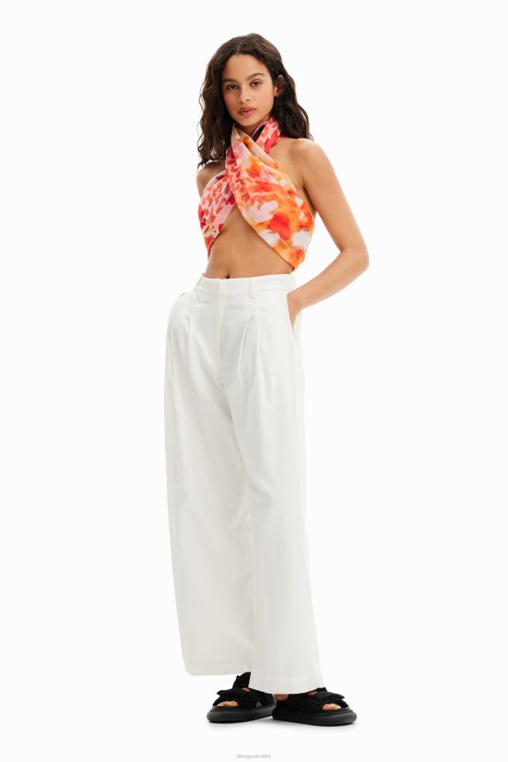 Women DesigualPatchwork rectangular foulard Accessory 68X2401462