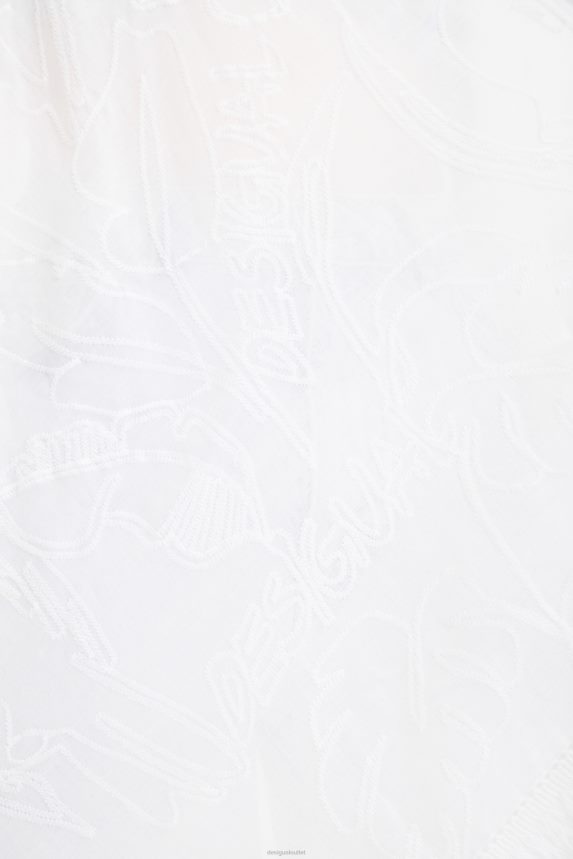 Women DesigualShort embroidered kaftan Accessory 68X240452